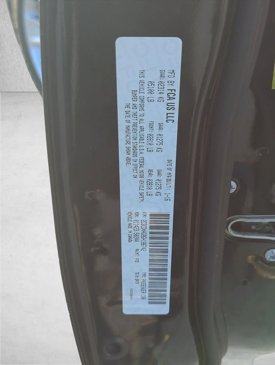 2016 Dodge Charger 4dr Sdn SXT RWD