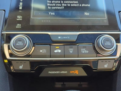 2017 Honda Civic Sedan EX-T CVT with Honda Sensing