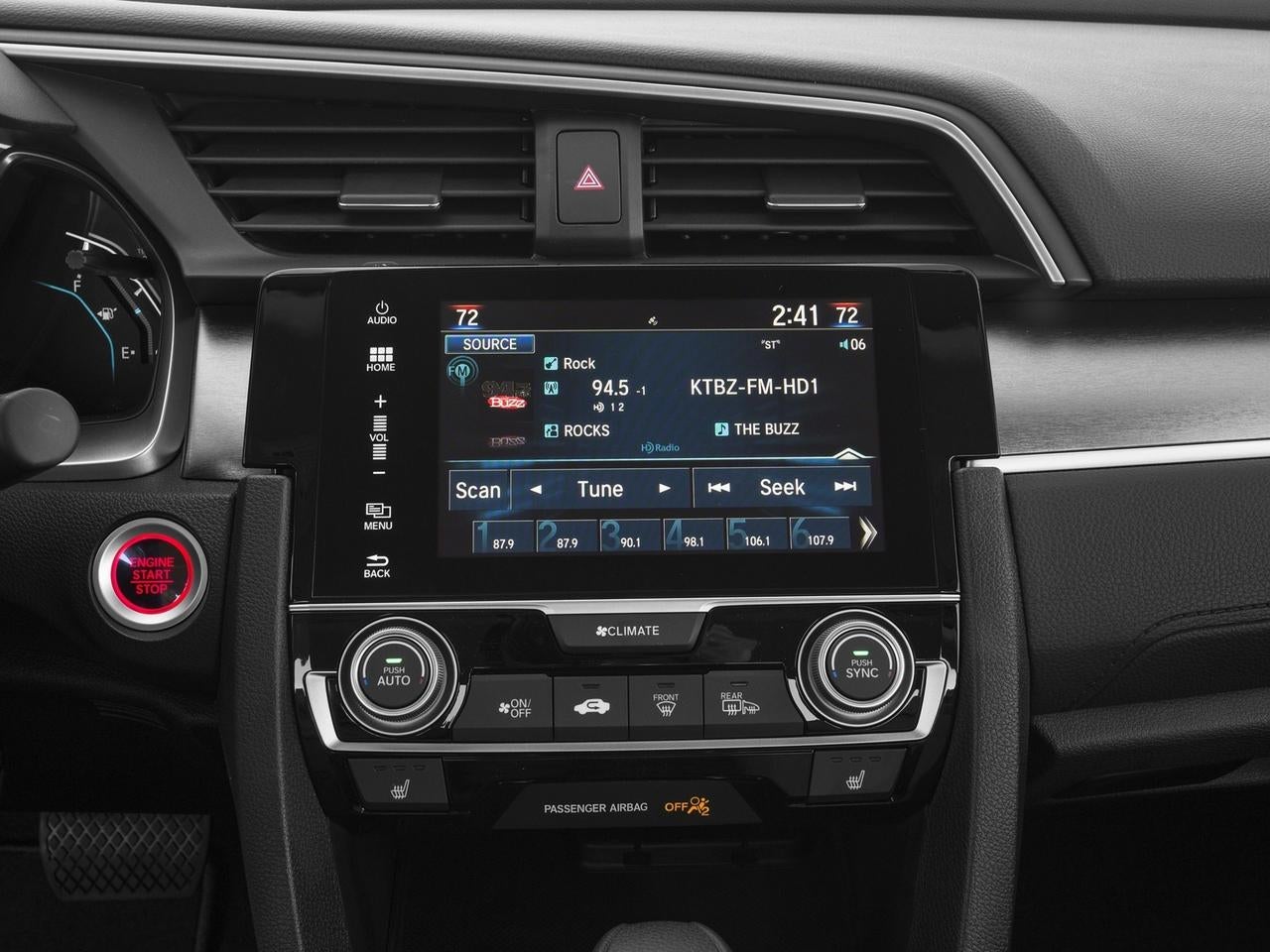 2017 Honda Civic Sedan EX-T CVT with Honda Sensing