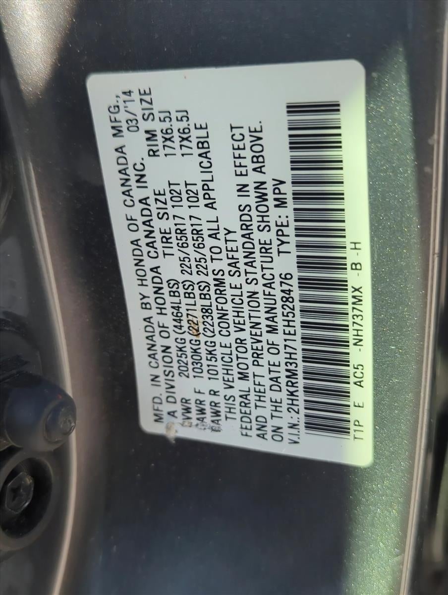 2014 Honda CR-V EX-L 2WD