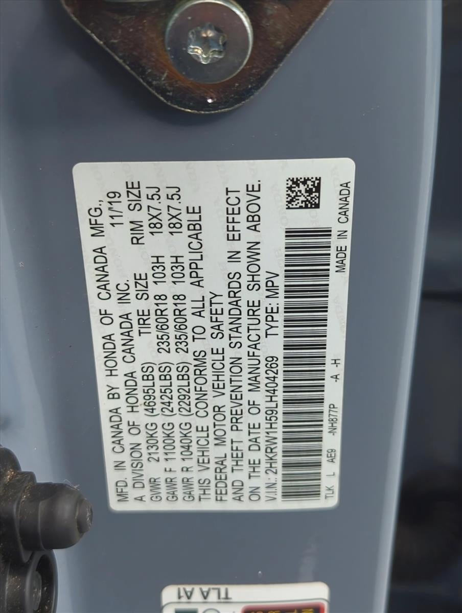 2020 Honda CR-V EX 2WD