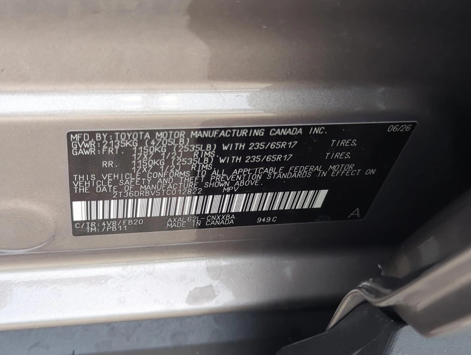 2026 Toyota RAV4 LE FWD (Natl)