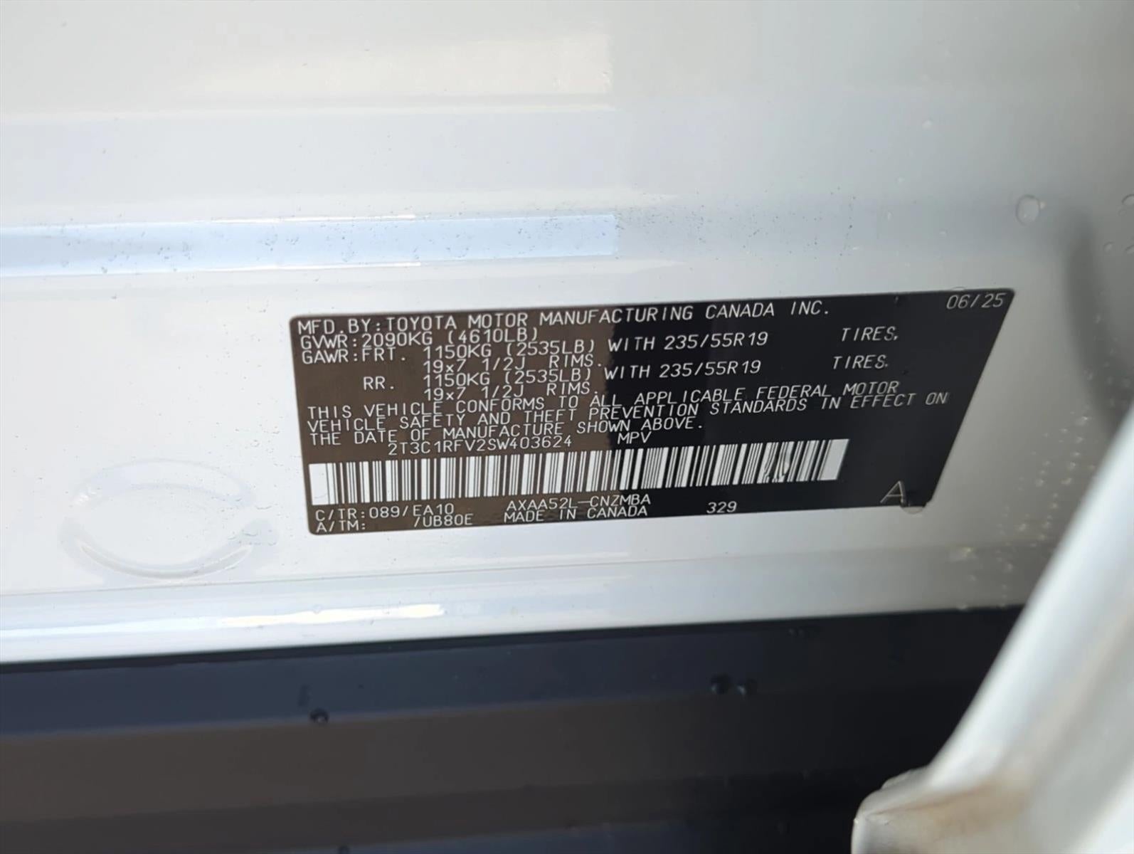 2025 Toyota RAV4 XLE Premium FWD (Natl)
