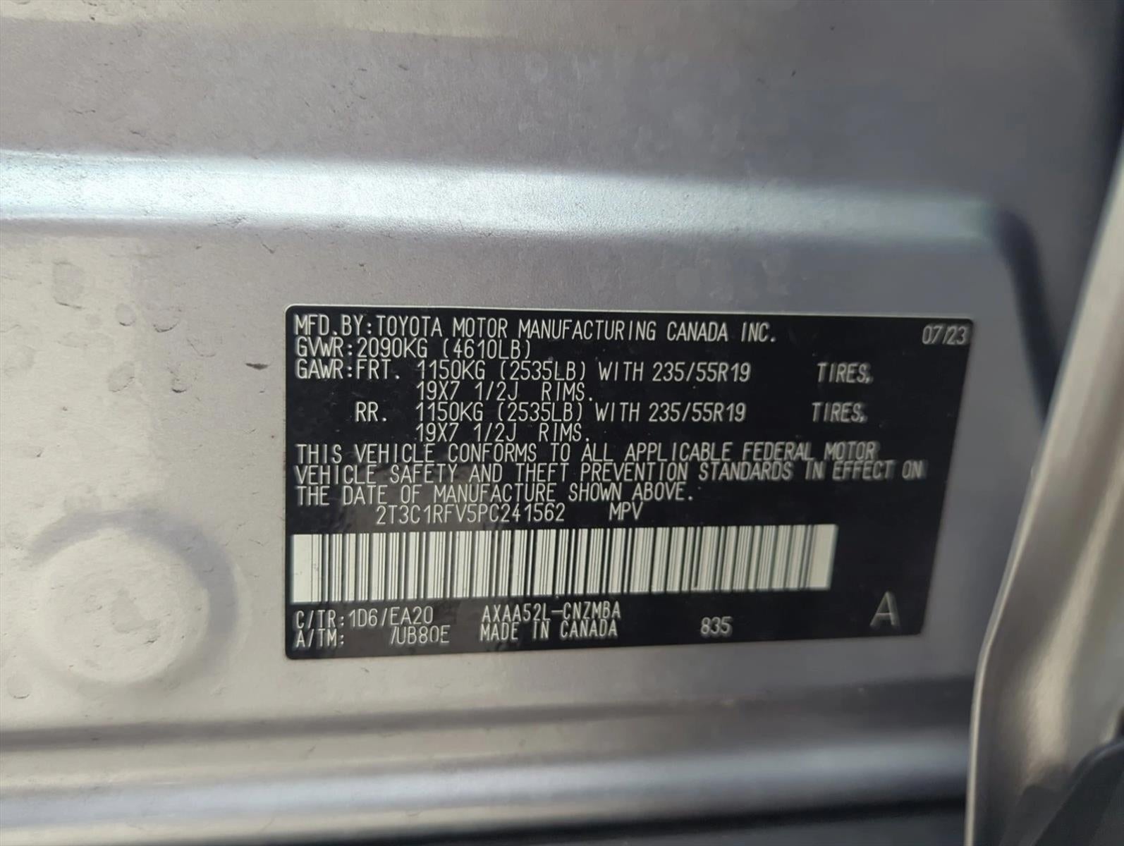 2023 Toyota RAV4 XLE Premium FWD (Natl)