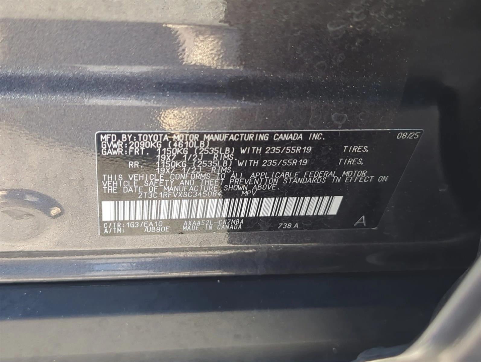 2025 Toyota RAV4 XLE Premium FWD (Natl)