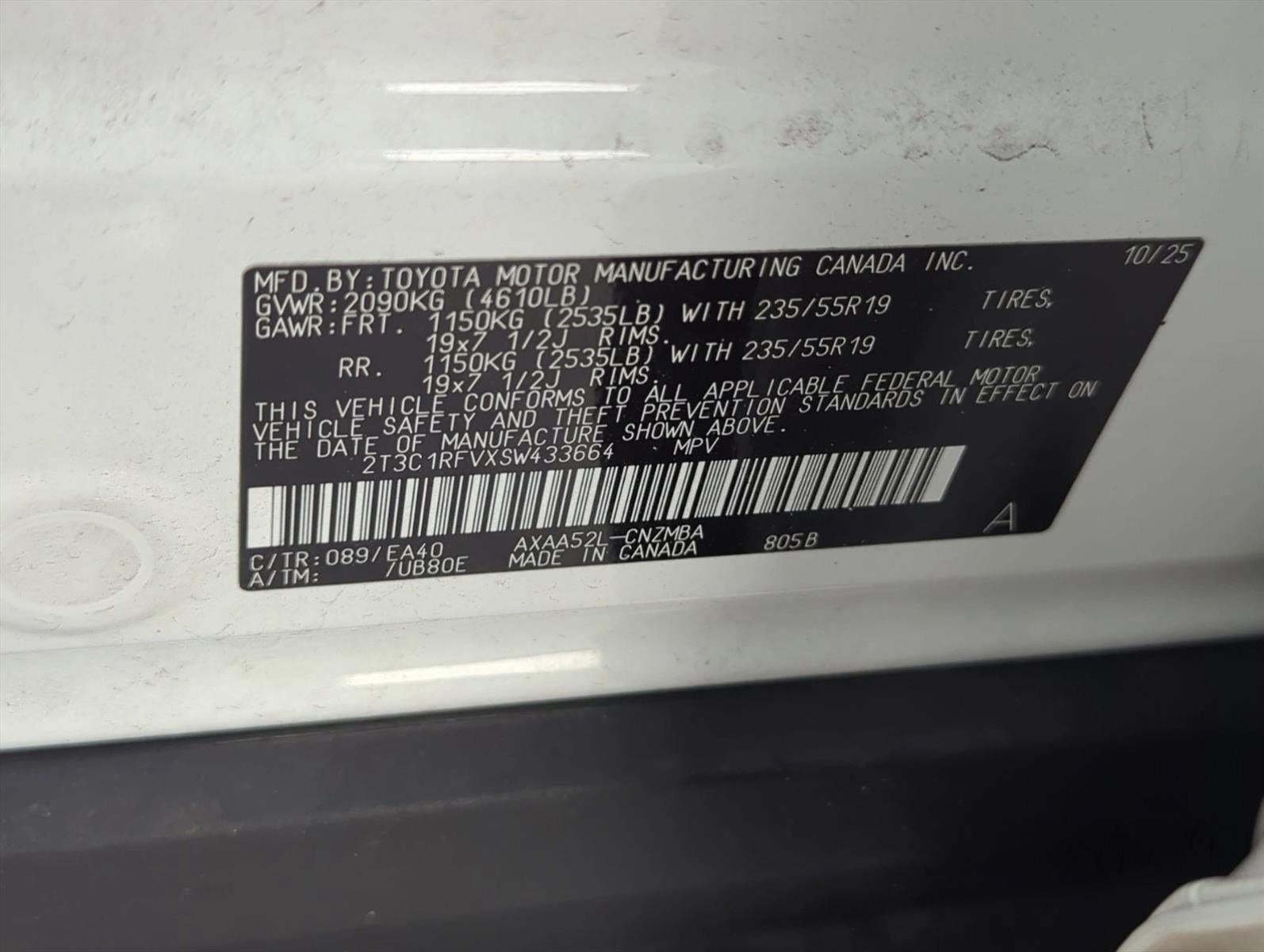2025 Toyota RAV4 XLE Premium FWD (Natl)