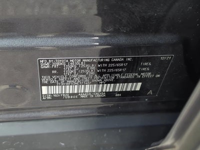 2021 Toyota RAV4 LE FWD (GS)