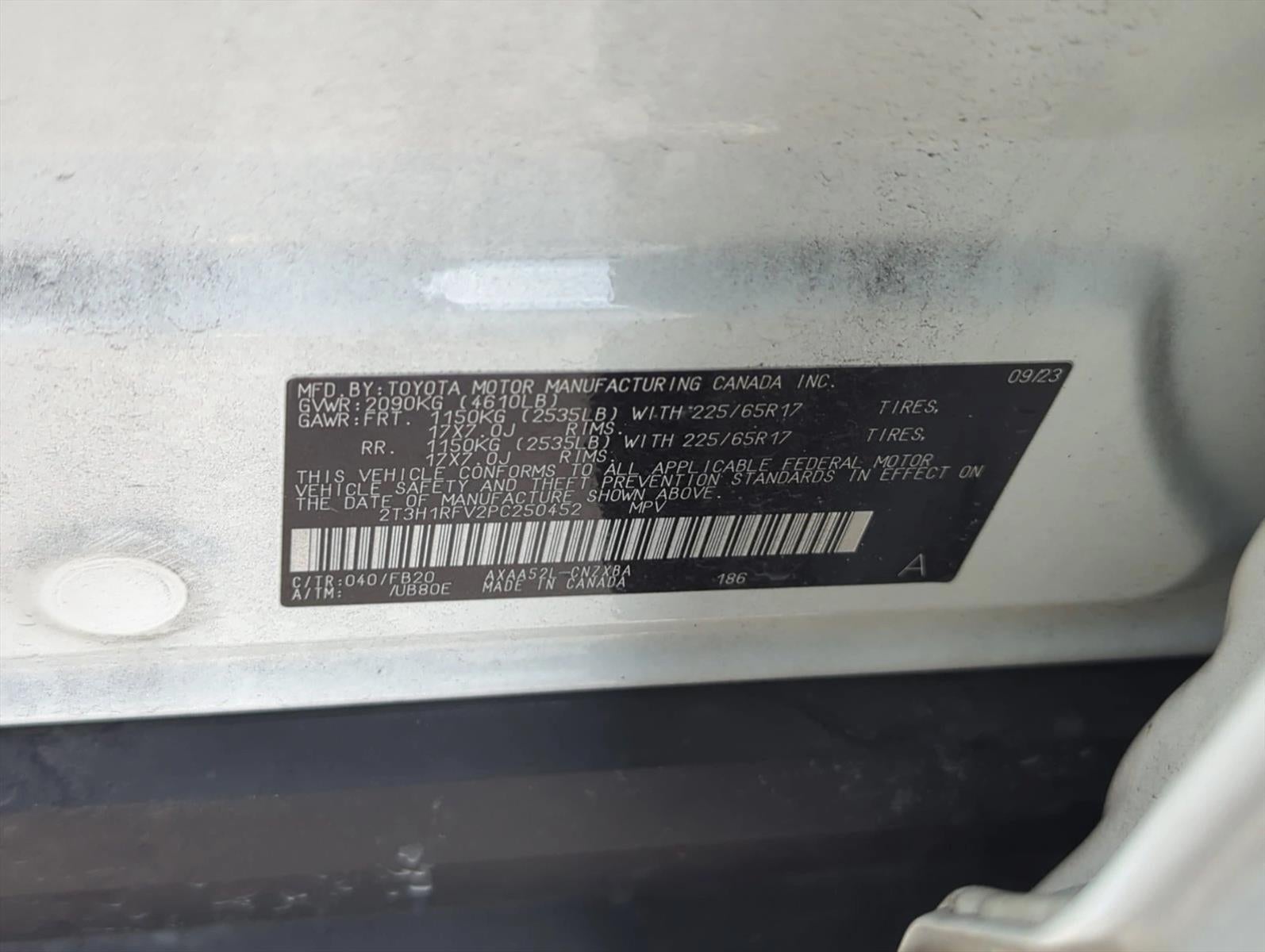 2023 Toyota RAV4 LE FWD (GS)