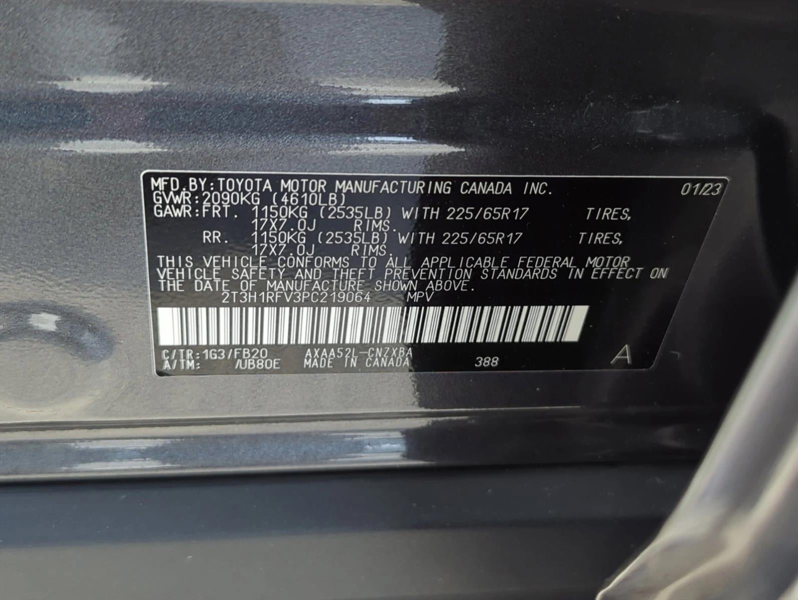 2023 Toyota RAV4 LE FWD (GS)