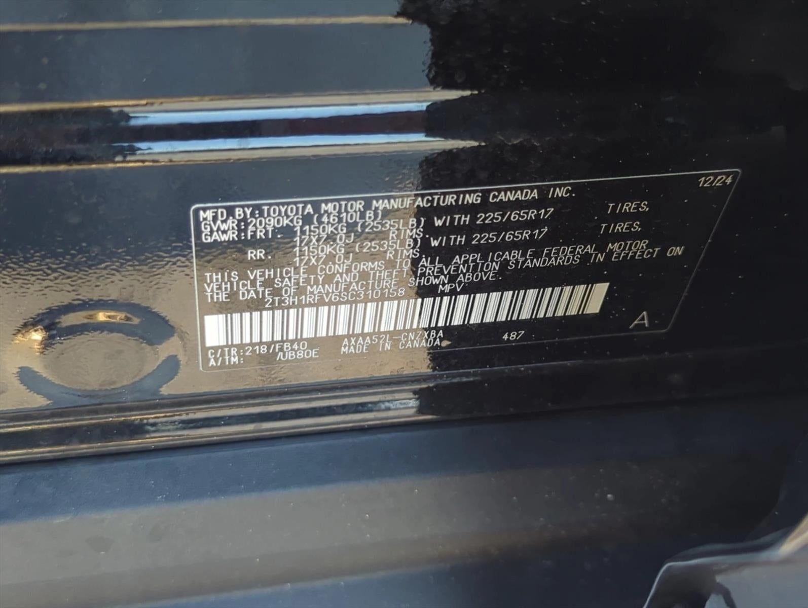 2025 Toyota RAV4 LE FWD (GS)