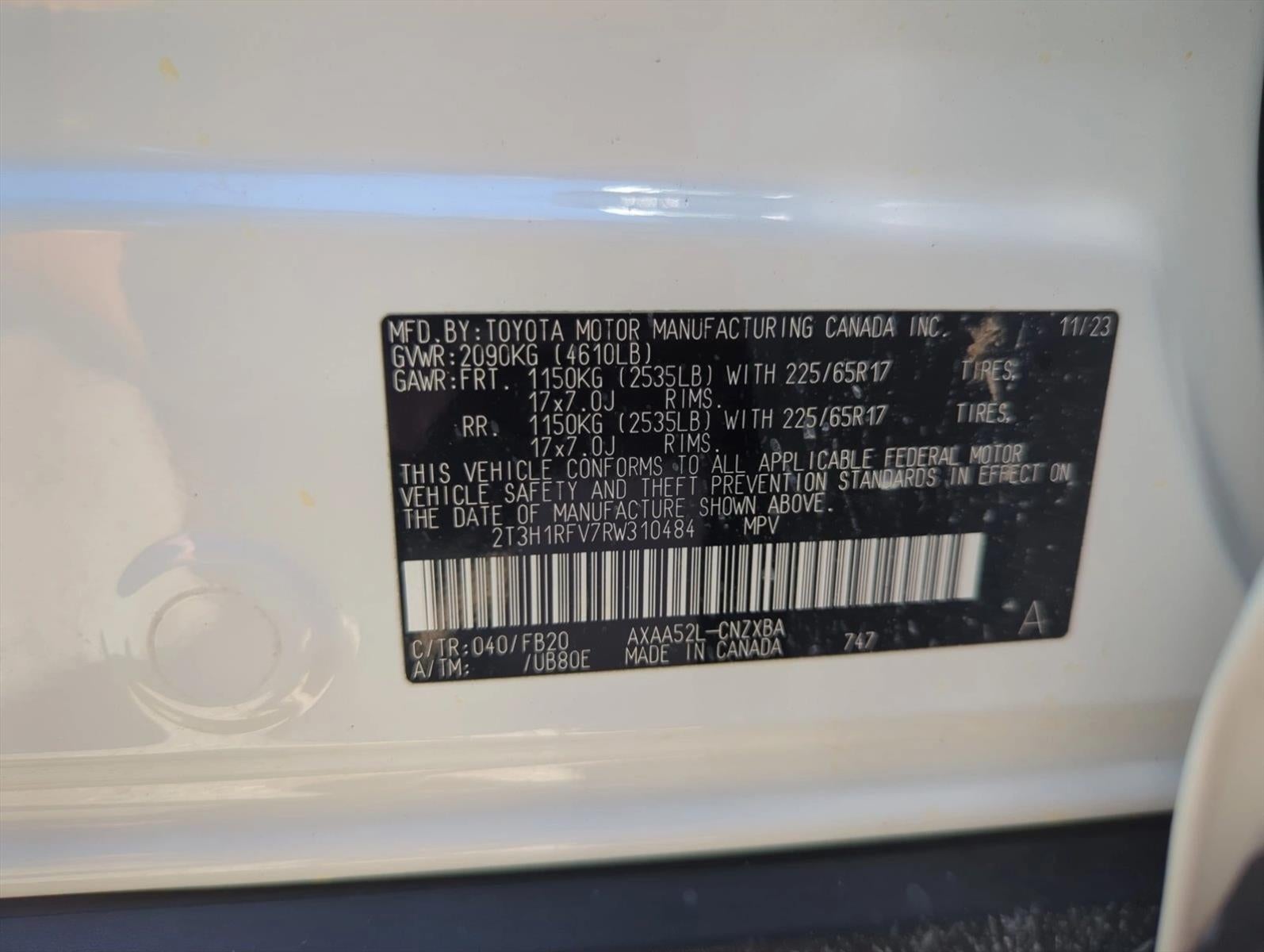 2024 Toyota RAV4 LE FWD (GS)