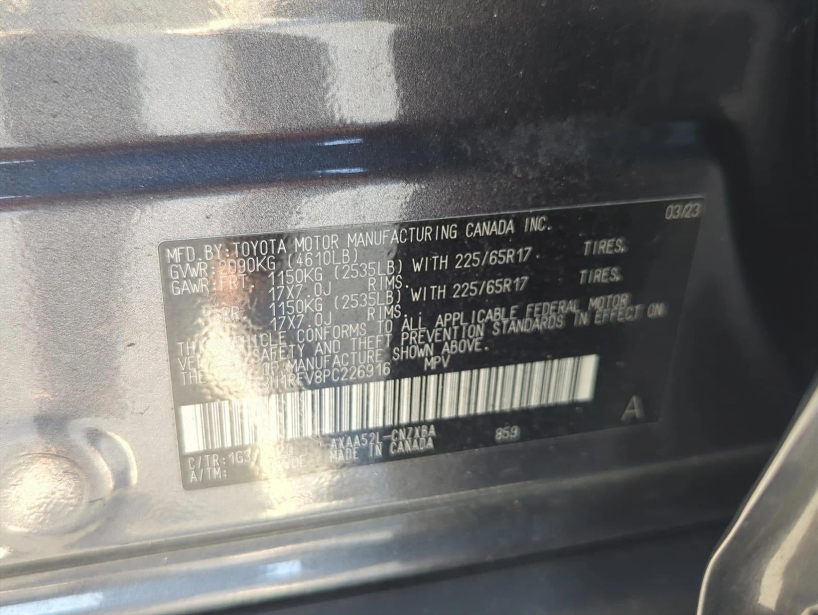 2023 Toyota RAV4 LE FWD (GS)