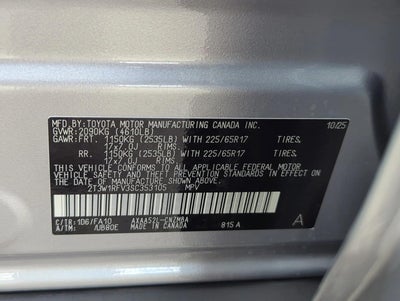 2025 Toyota RAV4 XLE FWD (GS)