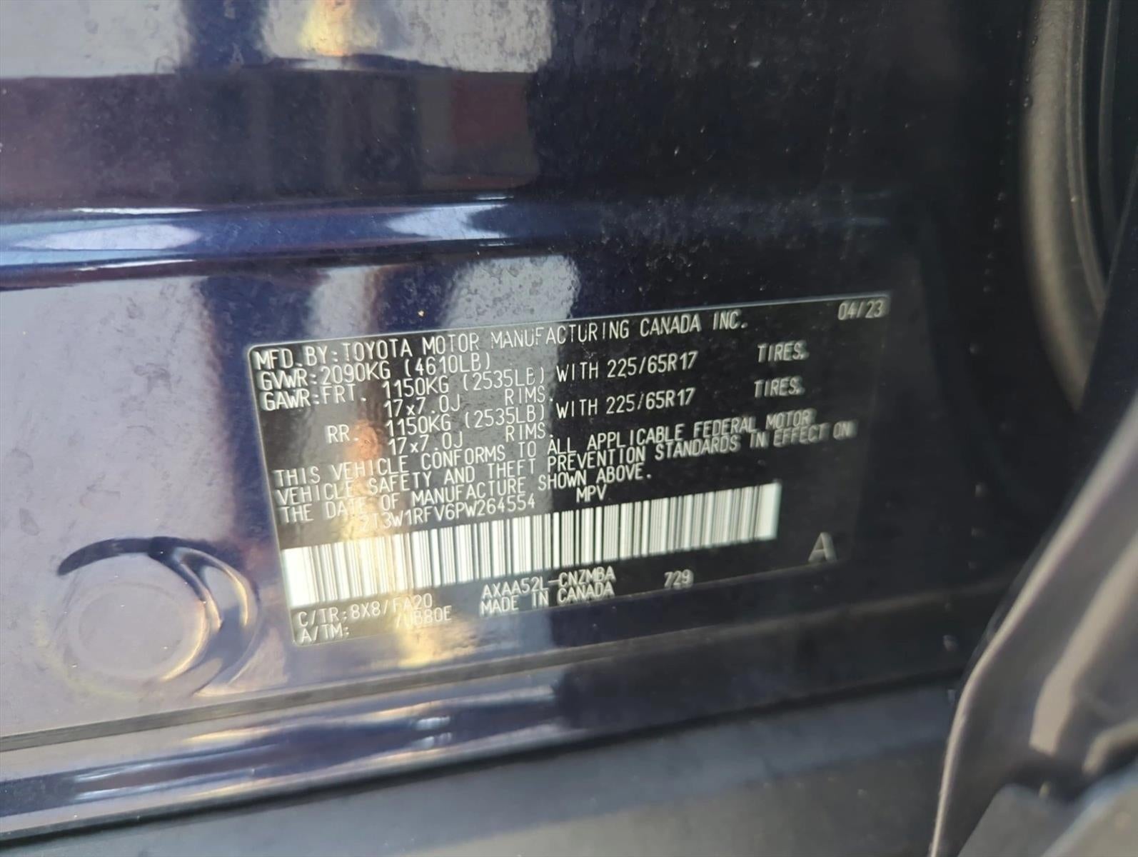 2023 Toyota RAV4 XLE FWD (GS)