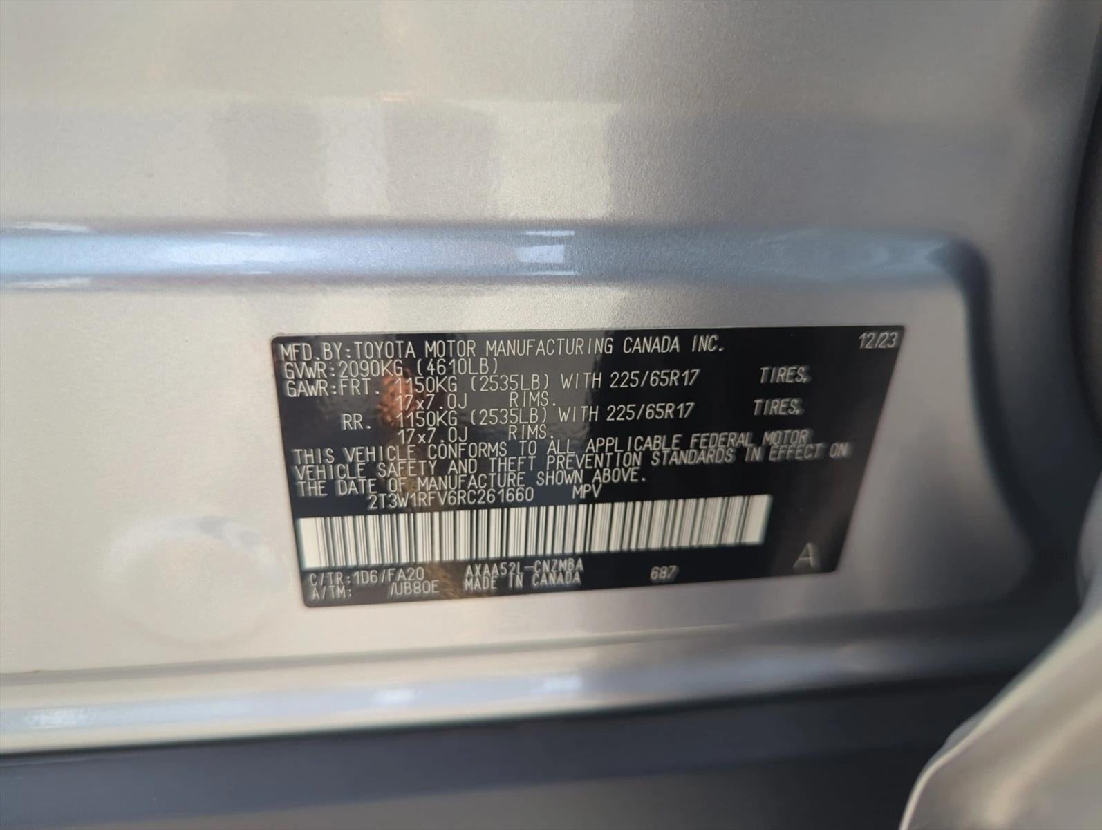 2024 Toyota RAV4 XLE FWD (Natl)