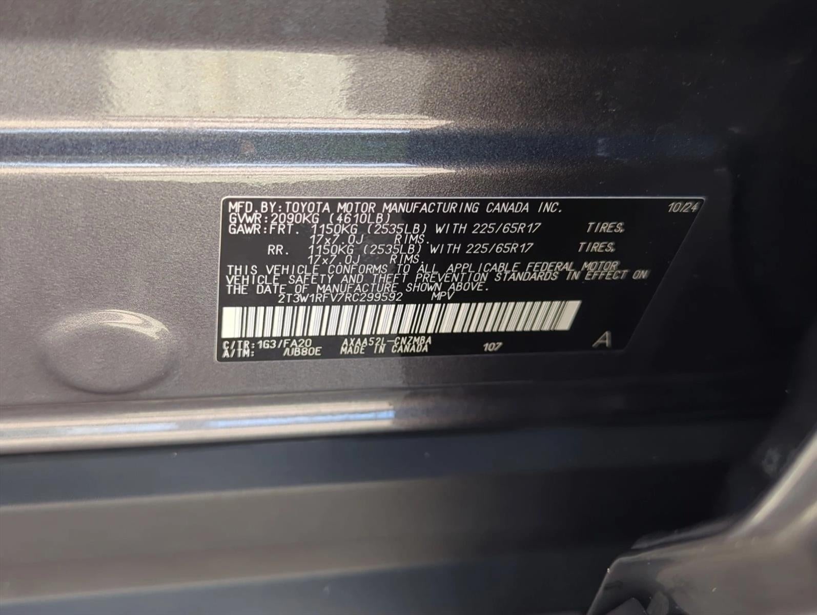 2024 Toyota RAV4 XLE FWD (Natl)