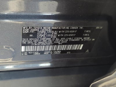 2021 Toyota RAV4 XLE FWD (GS)