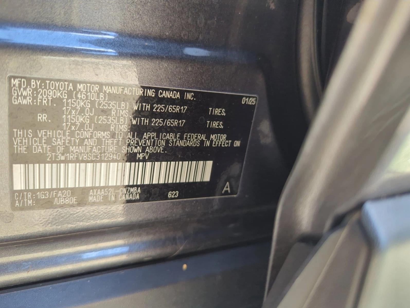 2025 Toyota RAV4 XLE FWD (Natl)