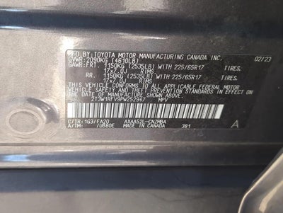 2023 Toyota RAV4 XLE FWD (GS)