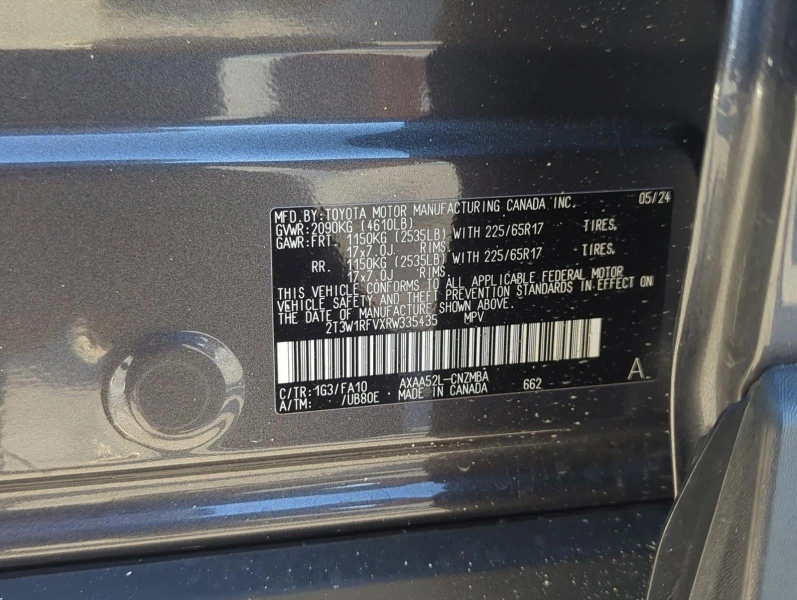 2024 Toyota RAV4 XLE FWD (GS)