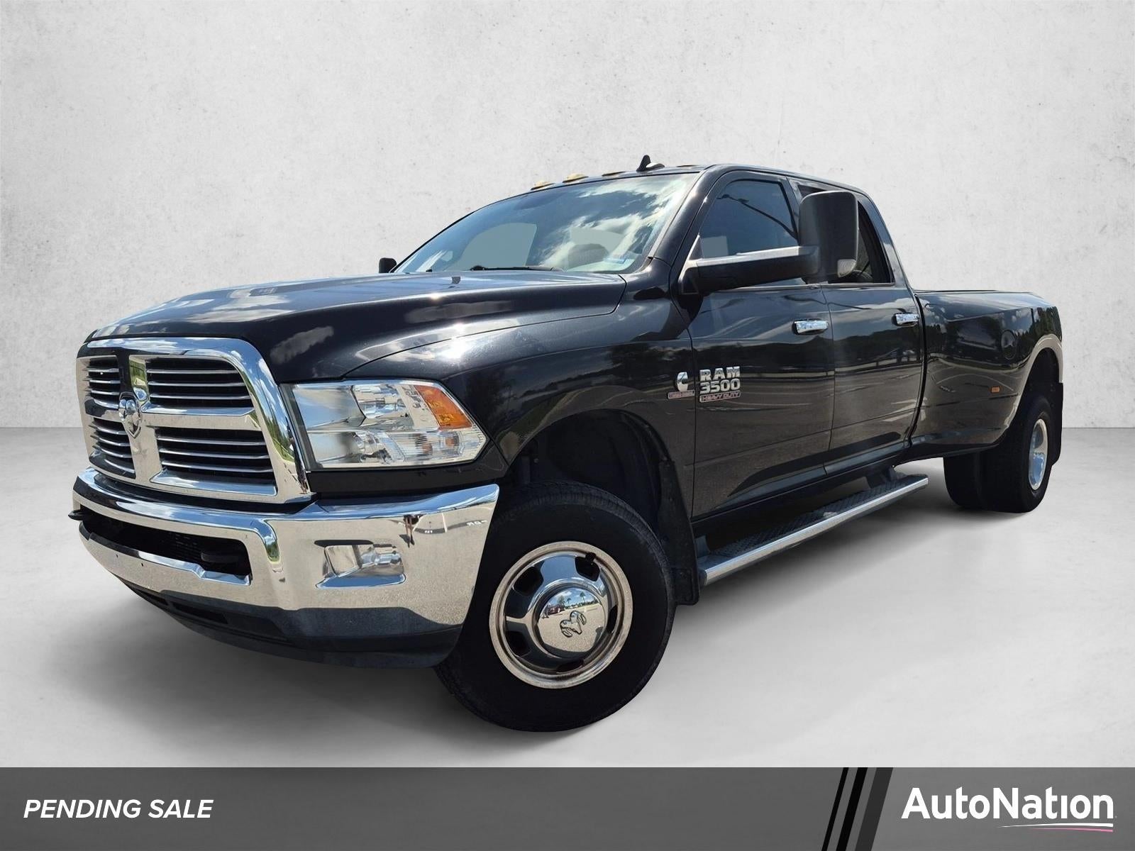 2017 RAM 3500 Big Horn 4x4 Crew Cab 8' Box
