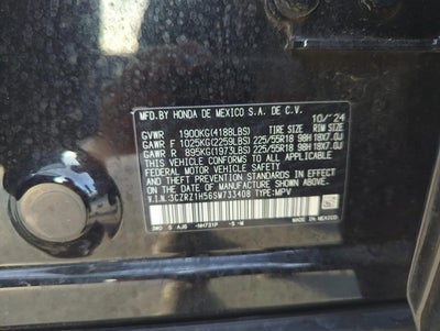 2025 Honda HR-V Sport 2WD CVT