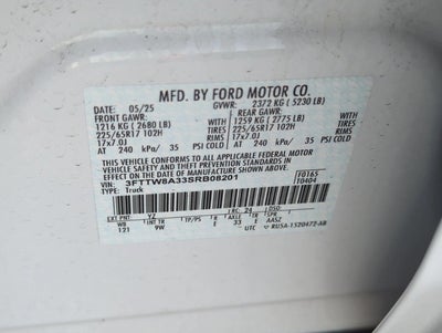 2025 Ford Maverick XL FWD SuperCrew