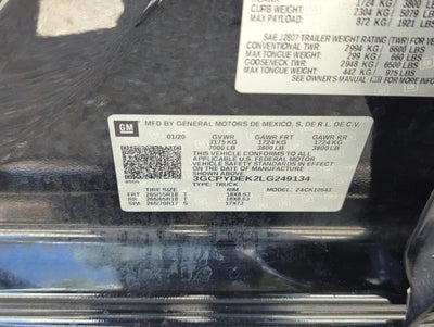 2020 Chevrolet Silverado 1500 Crew Cab Short Box 4-Wheel Drive LT