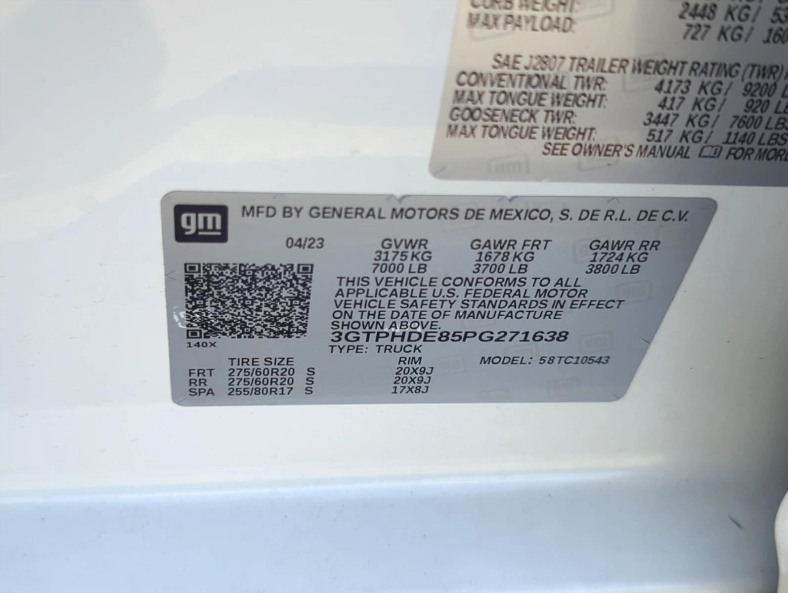 2023 GMC Sierra 1500 Crew Cab Short Box 2-Wheel Drive SLT