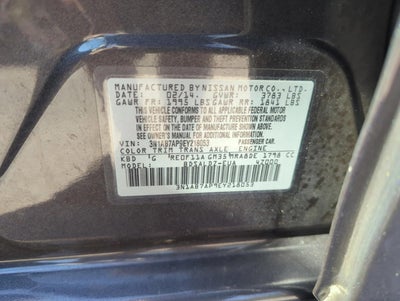 2014 Nissan Sentra 4dr Sdn I4 CVT SV