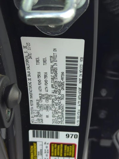 2023 Toyota Tacoma 4WD 4WD SR Double Cab 5' Bed V6 AT (Natl)