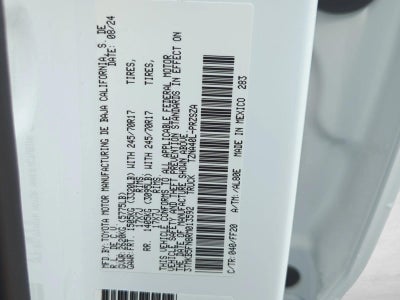 2024 Toyota Tacoma 2WD 2WD SR5 Double Cab 5' Bed AT (Natl)