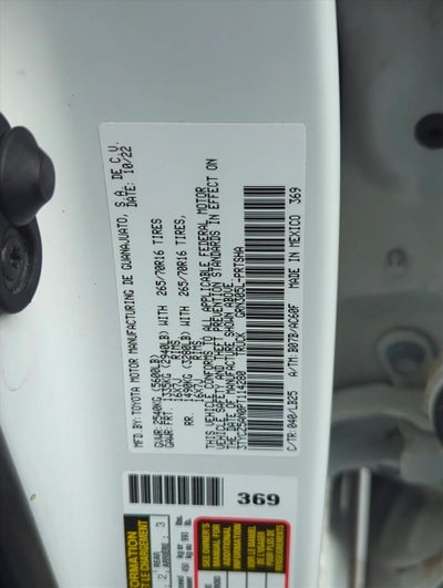 2023 Toyota Tacoma 4WD 4WD TRD Pro Double Cab 5' Bed V6 AT (Natl)