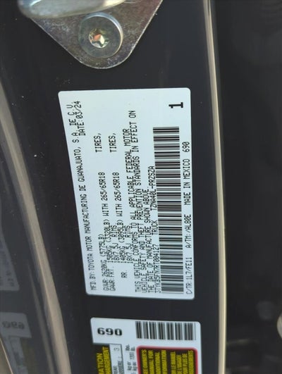 2024 Toyota Tacoma 2WD 2WD TRD Sport Double Cab 5' Bed AT (Natl)