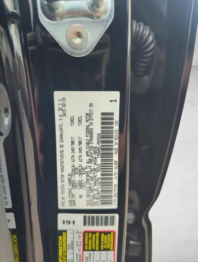 2026 Toyota Tacoma 4WD 4WD SR5 Double Cab 5' Bed AT (GS)