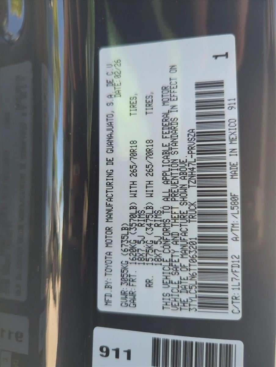 2026 Toyota Tacoma 4WD 4WD TRD Off Road Hybrid Double Cab 5' Bed AT (Natl)