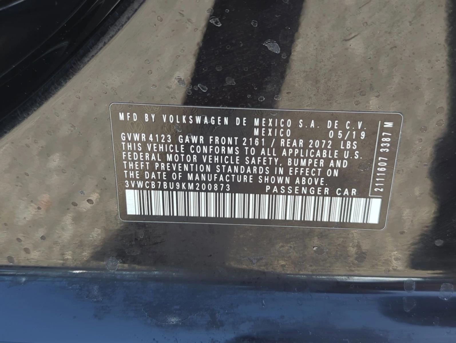 2019 Volkswagen Jetta S Auto w/ULEV