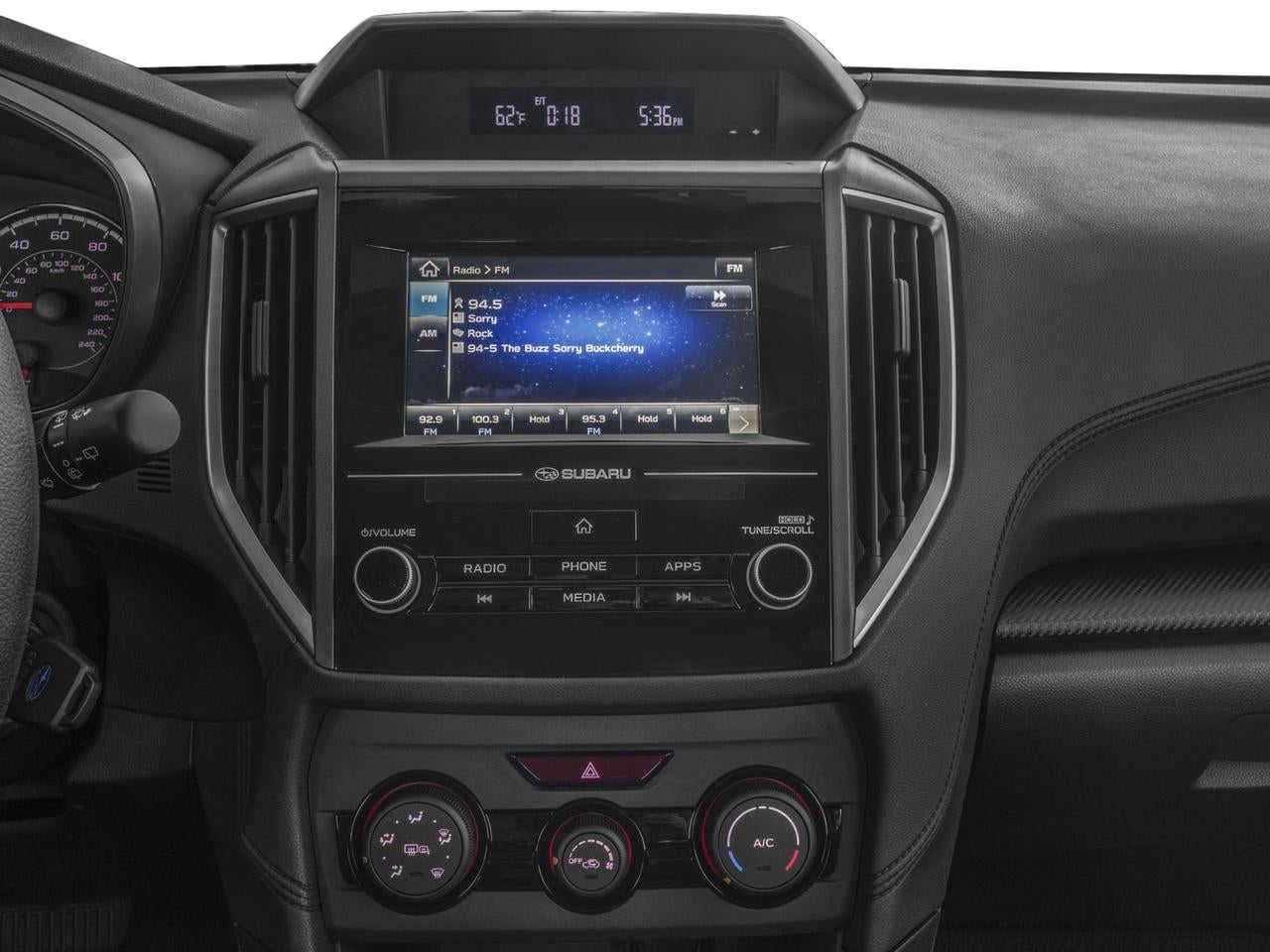 2017 Subaru Impreza 2.0i 5-door CVT