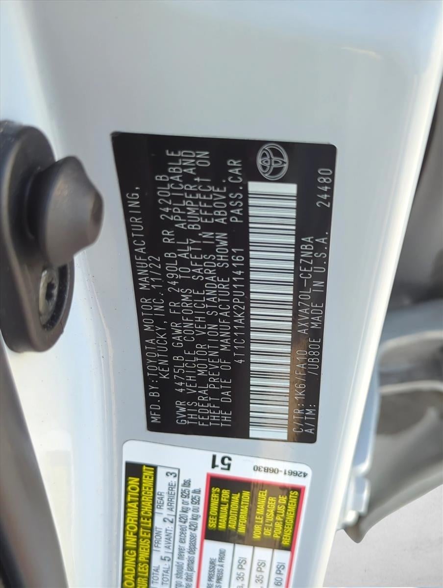 2023 Toyota Camry LE Auto (SE)