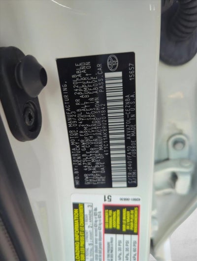 2024 Toyota Camry LE Auto (SE)
