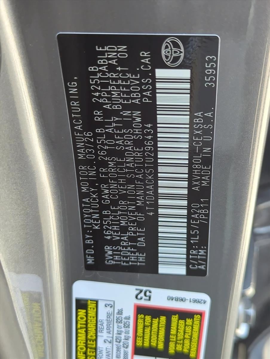 2026 Toyota Camry SE (SE)