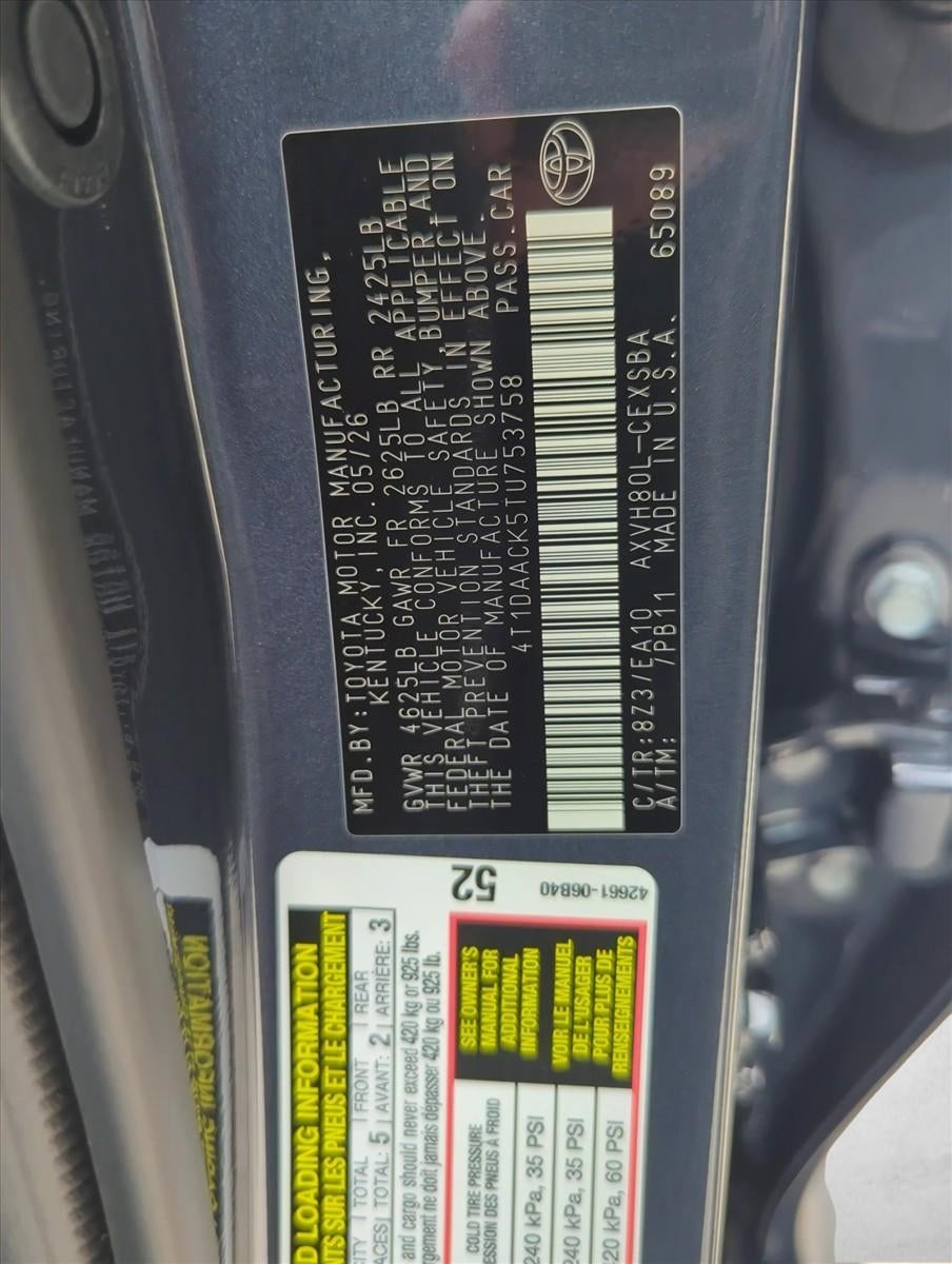2026 Toyota Camry SE (SE)