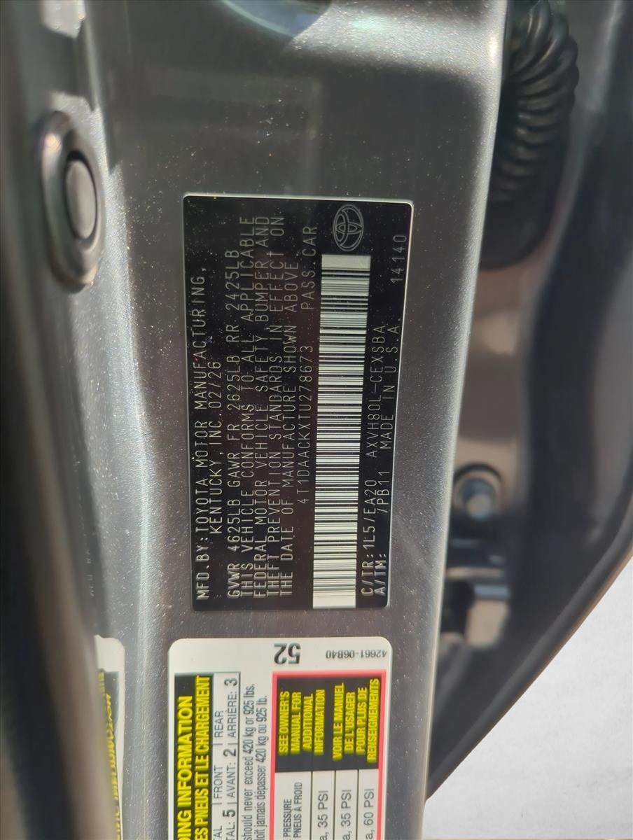 2026 Toyota Camry SE (SE)