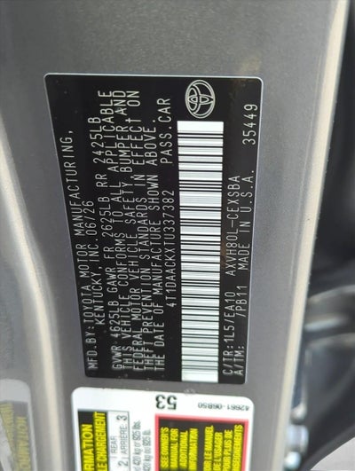 2026 Toyota Camry SE (SE)