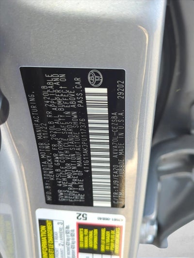 2023 Toyota Camry SE Auto (SE)