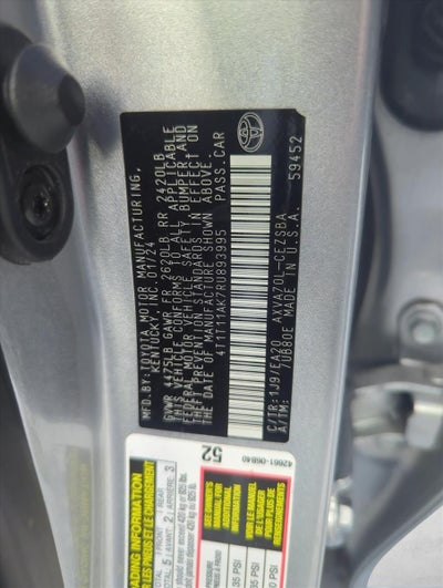 2024 Toyota Camry SE Auto (SE)