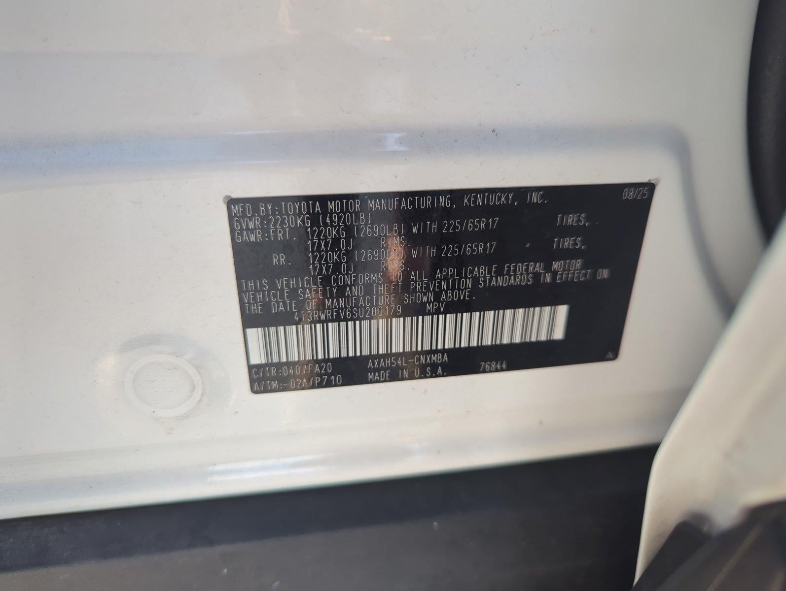 2025 Toyota RAV4 Hybrid XLE AWD (Natl)