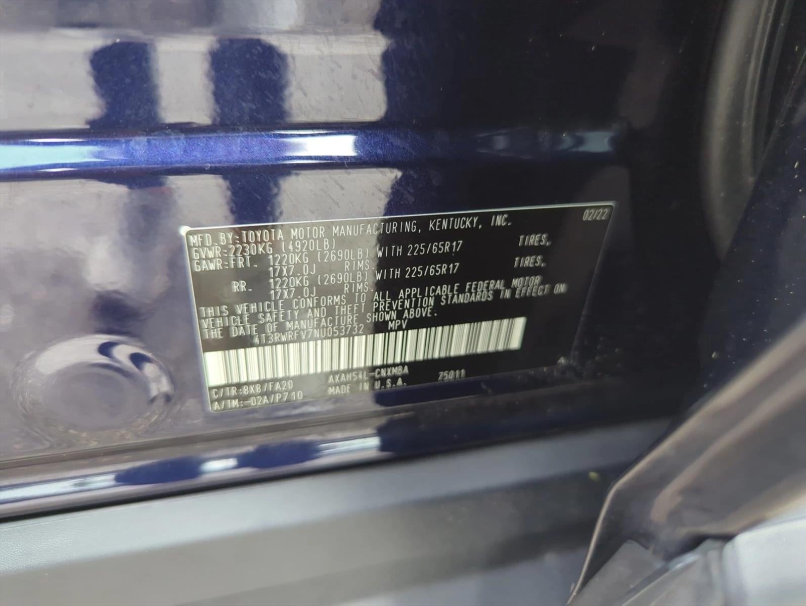 2022 Toyota RAV4 Hybrid XLE AWD (Natl)