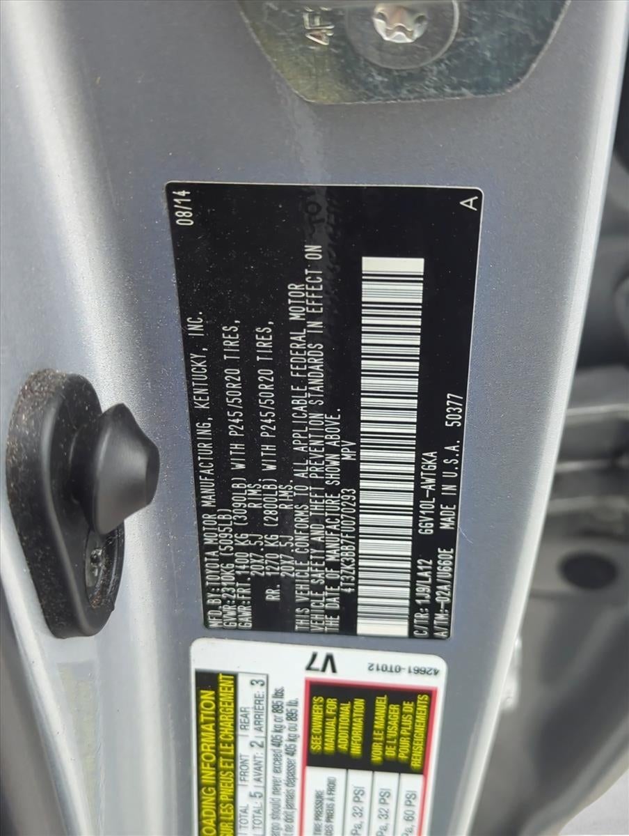 2015 Toyota Venza 4dr Wgn V6 FWD XLE (Natl)