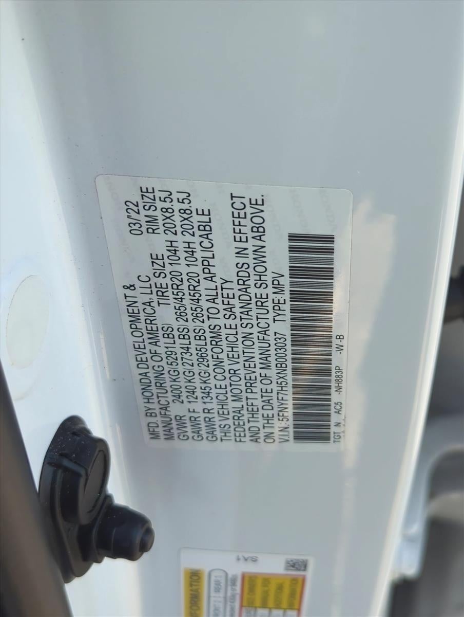 2022 Honda Passport EX-L FWD